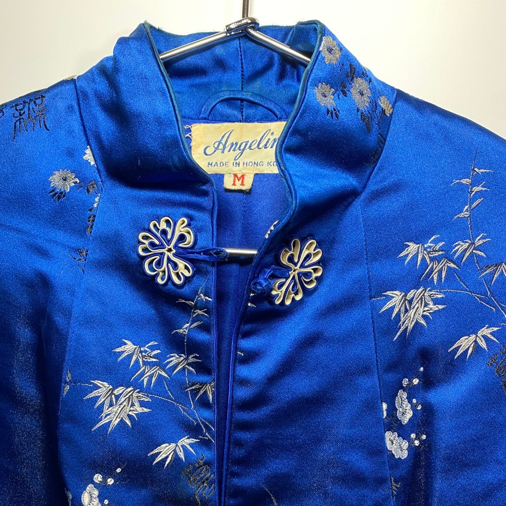 Satin Embroidered Jacket - Picture 5 of 6